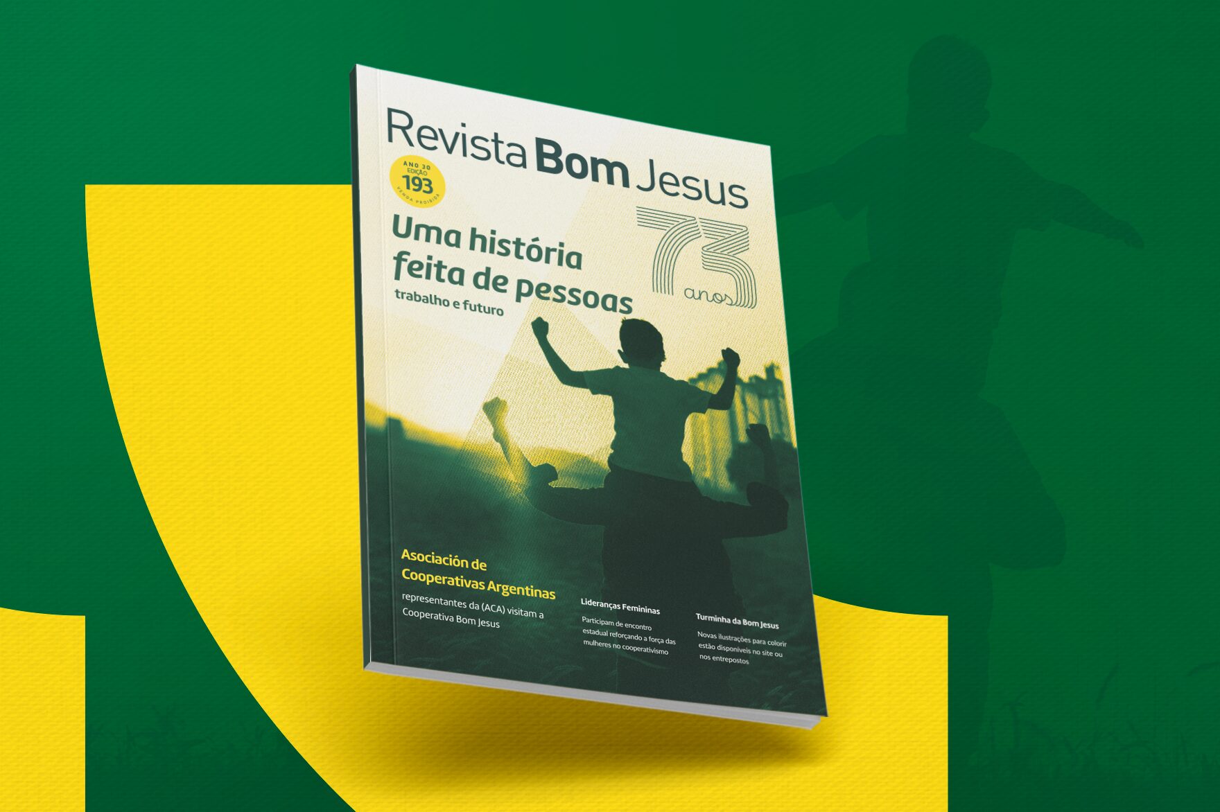 Revista Bom Jesus Edição 193: uma trajetória construída por pessoas e guiada pelo futuro